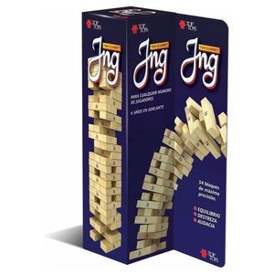 Juego De Mesa Jng Tipo Jenga Clásico  Errekaese