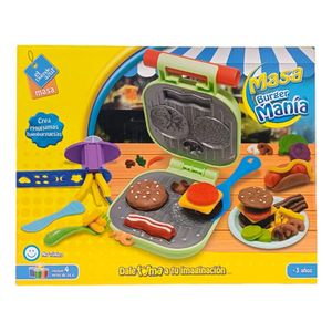 Juego De Masas Fabrica De Hamburguesas El Duende Azul 6814