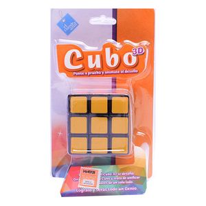 Cubo Magico 3d Juego 3 X 3  El Duende Azul Simil Rubik