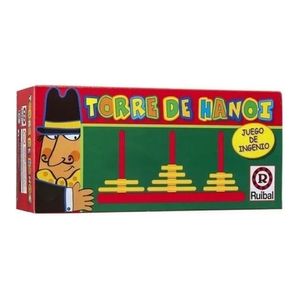 Juego De Ingenio Torre Hanoi Original Ruibal Viajero