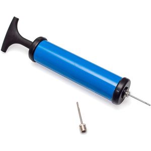 Inflador De Mano Con 3 Picos Varios Colores 23cm