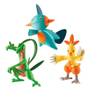 Pokemon Pack X3 Muñecos Figuras Original