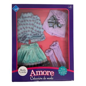 Ropa Para Bebote Bebe Muñeca Conjunto + Gorro Duende Azul