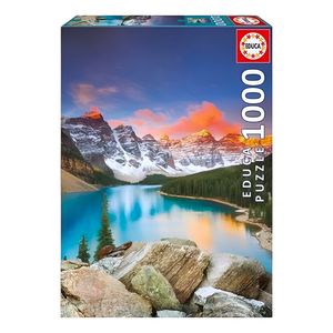 Rompecabeza Puzzle X 1000 Pzas Lago Moraine-canada Educa Ful
