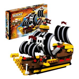 Bloques Blocky Barco Pirata