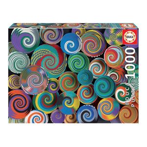 Puzzle Rompecabezas 1000 Piezas Cestas Africanas Educa