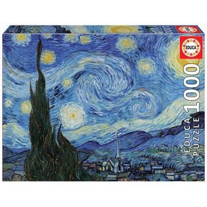 Rompecabezas La Noche Estrellada Vincent Van Gogh - 1000 Piezas