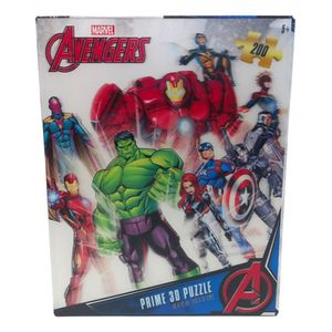 Puzzle Rompecabezas 3d Marvel Avengers 200 Piezas