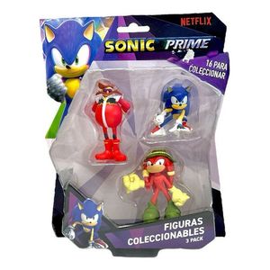 Sonic Prime Figuras Coleccionables Pack X3