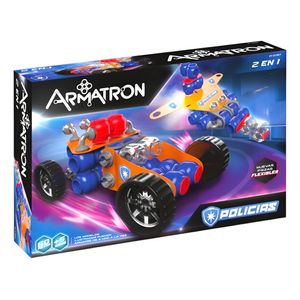 Armatron Vehiculo De Policías 2 En 1