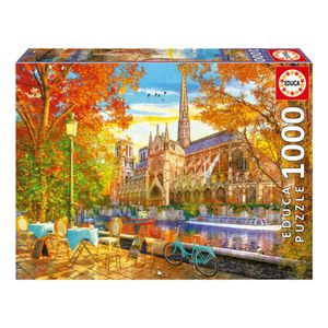 Rompecabezas Otoño En Notre Dame 1000 Pzs Educa