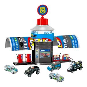 Juego Estación De Servicio En Botella