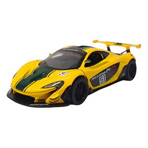 Auto A Escala 1:32 Mclaren P1 Gtr Msz Color Amarillo