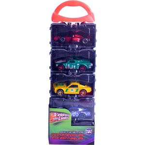 Porta Autos Encastrables Escala 1:64 Velocidad Sin Limites