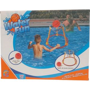 Aro De Basquet Flotante Para Pileta Con Pelota