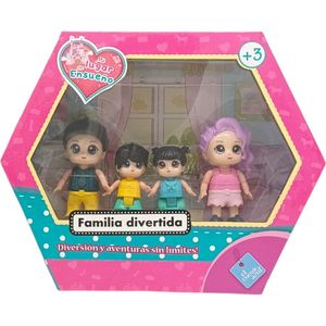 Juego Set De Muñecos Familia El Duende Azul