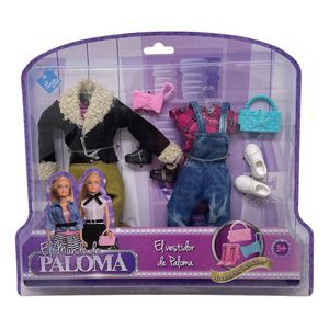 Set Ropa Para Muñecas El Vestidor De Paloma El Duende Azul