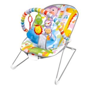 Silla Mecedora Para Bebé Con Vibración y Sonajeros