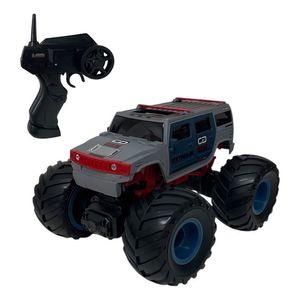 Camioneta A Radio Control Giantfoot Competition 1:18 Color Azul Acero