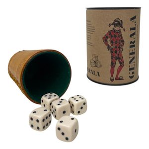 Juego Generala Cubilete De Cuero Ruibal  Profesional