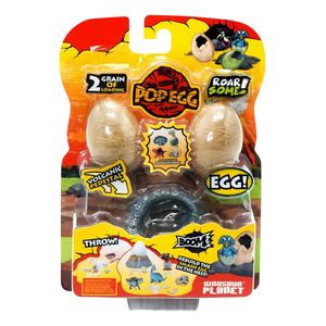 Huevo De Dinosaurio Sorpresa Pop Egg Con Volcan