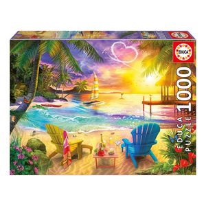 Rompecabezas 1000 Piezas Playa Del Amor Educa