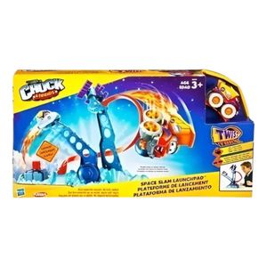 Lanzador De Autos Del Espacio Chuck And Friends Hasbro
