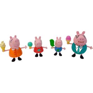 Figuras De Acción Peppa Pig Y Su Familia