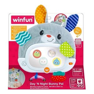 Porta Cunas Conejito De Día Y Noche Con Luz Y Sonido Winfun