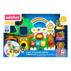 Juego Interactivo Casa Del Árbol Con Actividades Winfun