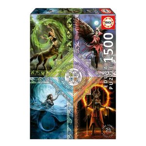 Rompecabezas Elementos Mágicos Anne Stokes 1500 Pzs Educa