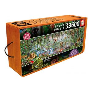 Puzzle Rompecabezas 33.600 Piezas Vida Salvaje Educa