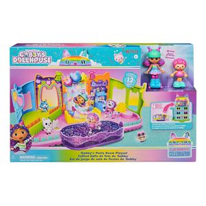 Juego Sala De Fiestas Gabby's Dollhouse Con Accesorios