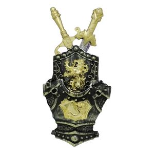 Escudo Y Espadas Guerrero Medieval El Duende Azul