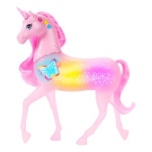 Unicornio De Barbie Que Brilla Con Sonido Y Musica Mattel
