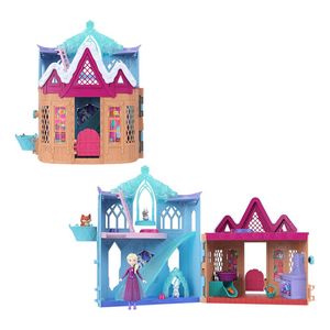 Playset De Frozen Animales De Invierno Con Elsa Disney