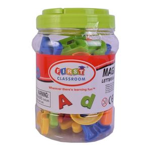 Pote De Números Y Letras Magnéticas X45 Piezas