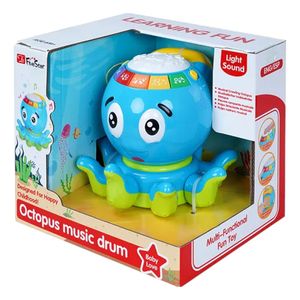 Juego Interactivo Didáctico Pulpo Con Luz Y Sonidos