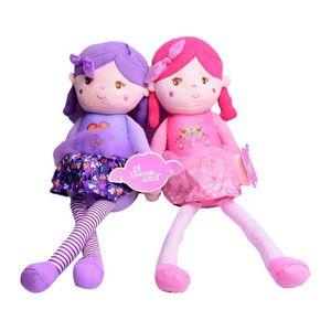 Muñeca De Tela Trapo Colitas De 50 Cm El Duende Azul 6763