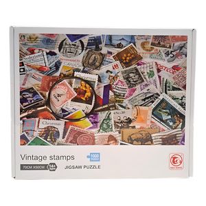 Puzzle Rompecabezas Vintage Stamps 1000 Piezas