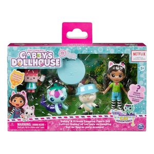 Gabby 's Dollhouse De Campamento Set Figuras Con Sorpresa
