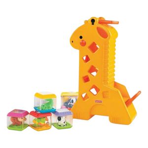 Jirafa Bloques Divertidos Fisher Price Amarillo