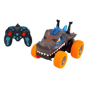 Camioneta Dinosaurio  Monster Trucks 4x4 Control Remoto Multicolores