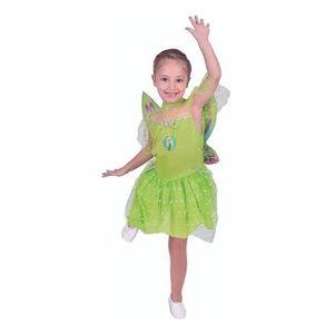 Disfraz Tinkerbell Campanita Disney New Toys Talle 0 Verde