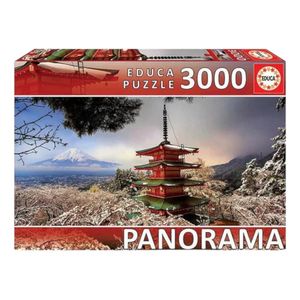 Puzzle Rompecabeza 3000 Pzs Monte Fuji Y Pagoda Japón 18013