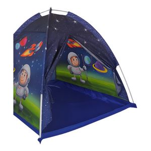 Carpa Infantil Tipo Iglu Espacial Iplay Color Azul