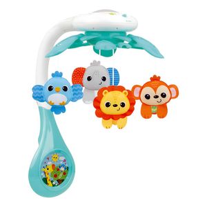 Movil Proyector Para Cuna Con Musica Relajante Jungla Winfun - Multicolor - Jungla