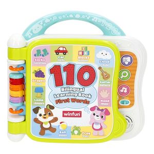 Libro Didactico De Aprendizaje Primeras Palabras Bilingue