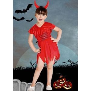Disfraz Diablita Halloween Talle 1