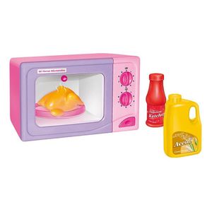 Horno Microondas Con Luz Y Movimiento Juego De Cocina